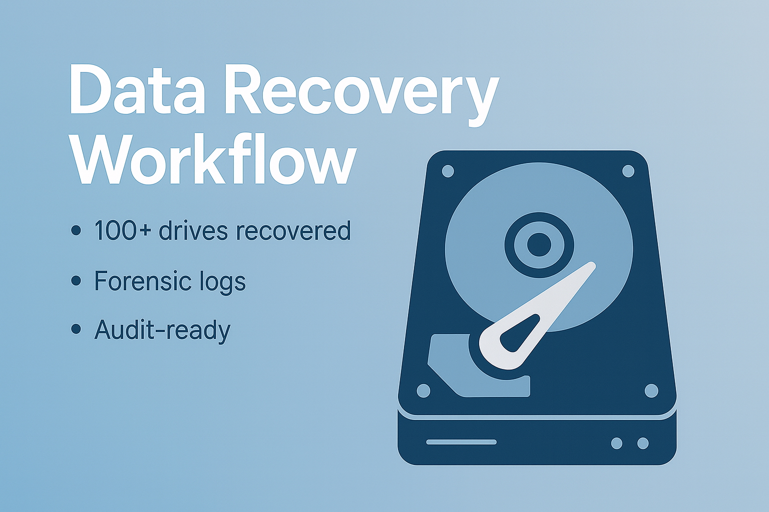 Data Recovery Workflow cover